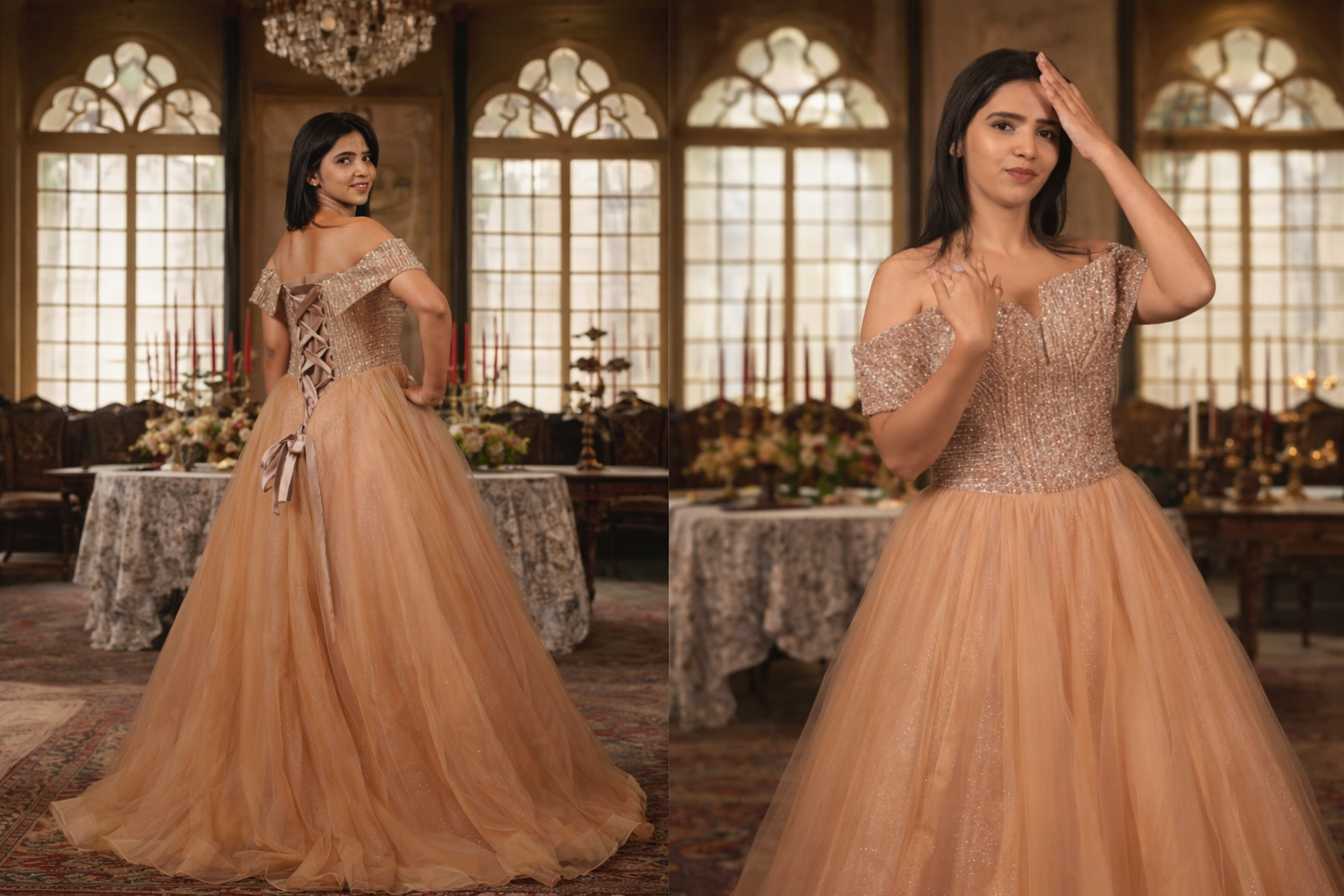 Custom Bridal Outfit